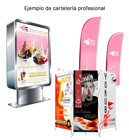 Muestra de folletos flyers profesionales