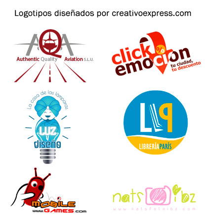 Muestra de diseños de logotipos profesionales